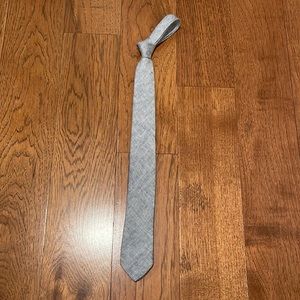 Billy Reid grey neck tie